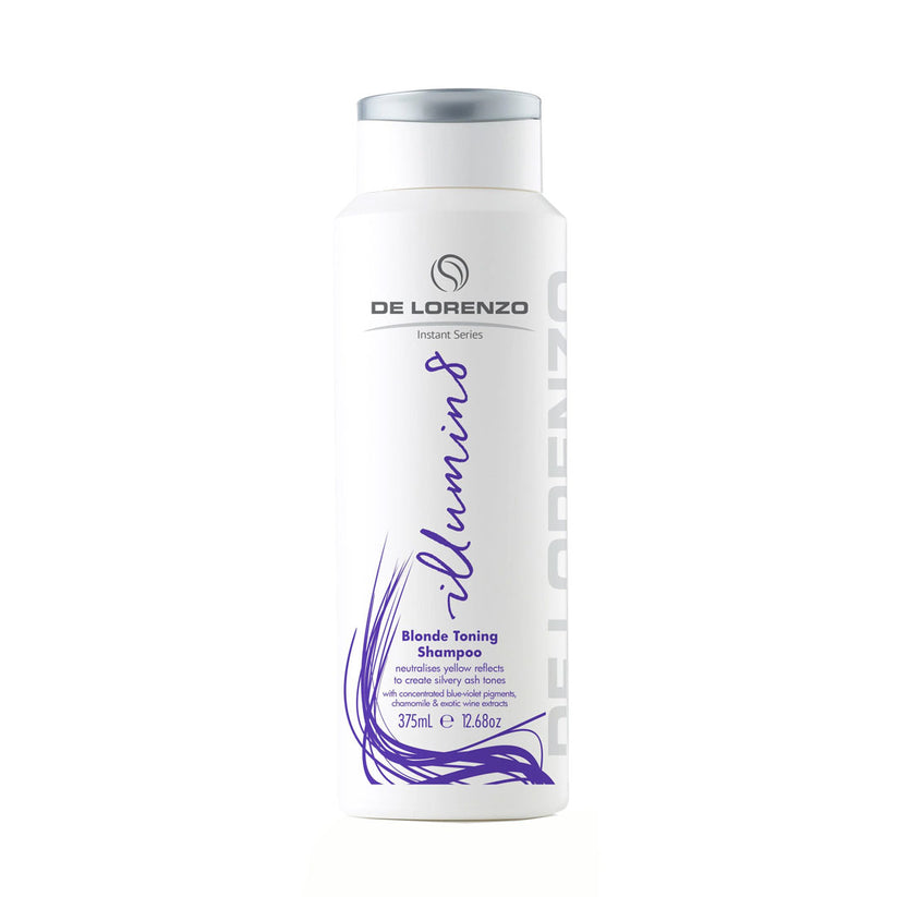 DE LORENZO INSTANT ILLUMIN8 BLONDE TONING SHAMPOO 375ML DE LORENZO INSTANT ILLUMIN8 BLONDE TONING SHAMPOO 375ML