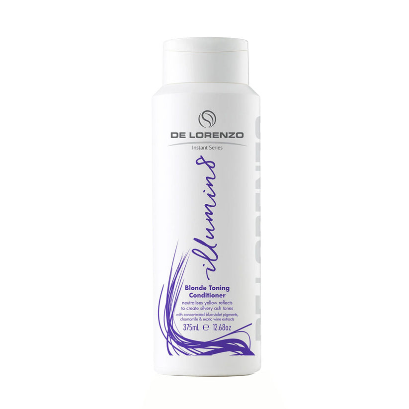 DE LORENZO INSTANT ILLUMIN8 BLONDE TONING CONDITIONER 375ML DE LORENZO INSTANT ILLUMIN8 BLONDE TONING CONDITIONER 375ML