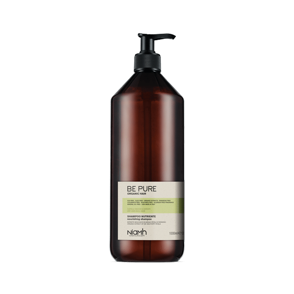 Be Pure Nourishing shampoo and Nourishing mask for dry and lifeless hair 1L Duos Be Pure Nourishing shampoo and Nourishing mask for dry and lifeless hair 1L Duos