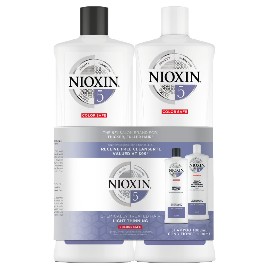 Nioxin System 5 - 1 Litre Duo Pack Nioxin System 5 - 1 Litre Duo Pack