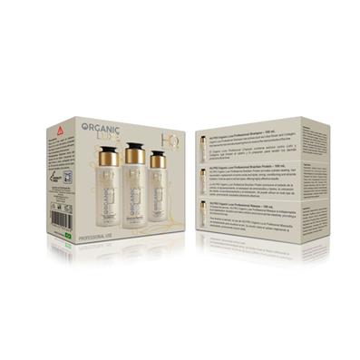 HQ Organic Luxe Mini Keratin Kit 3x100ml HQ Organic Luxe Mini Keratin Kit 3x100ml