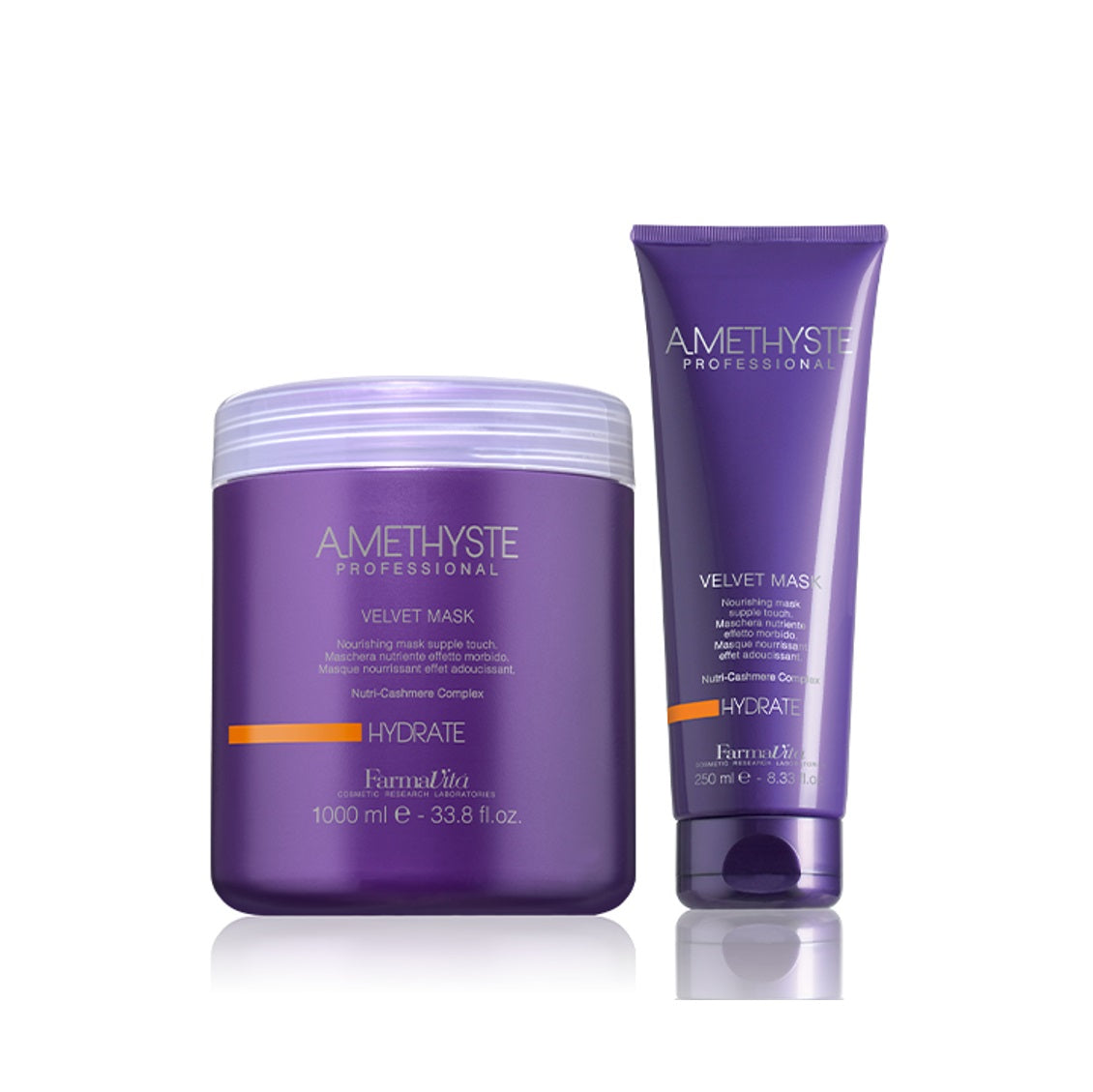 Farmavita Amethyste Hydrate Velvet Mask- ASSORTED SIZES Farmavita Amethyste Hydrate Velvet Mask- ASSORTED SIZES