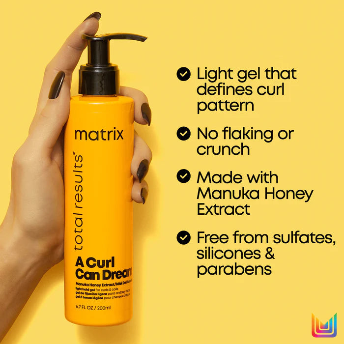 Matrix Total Results A Curl Can Dream Light Hold Gel 200ml Matrix Total Results A Curl Can Dream Light Hold Gel 200ml