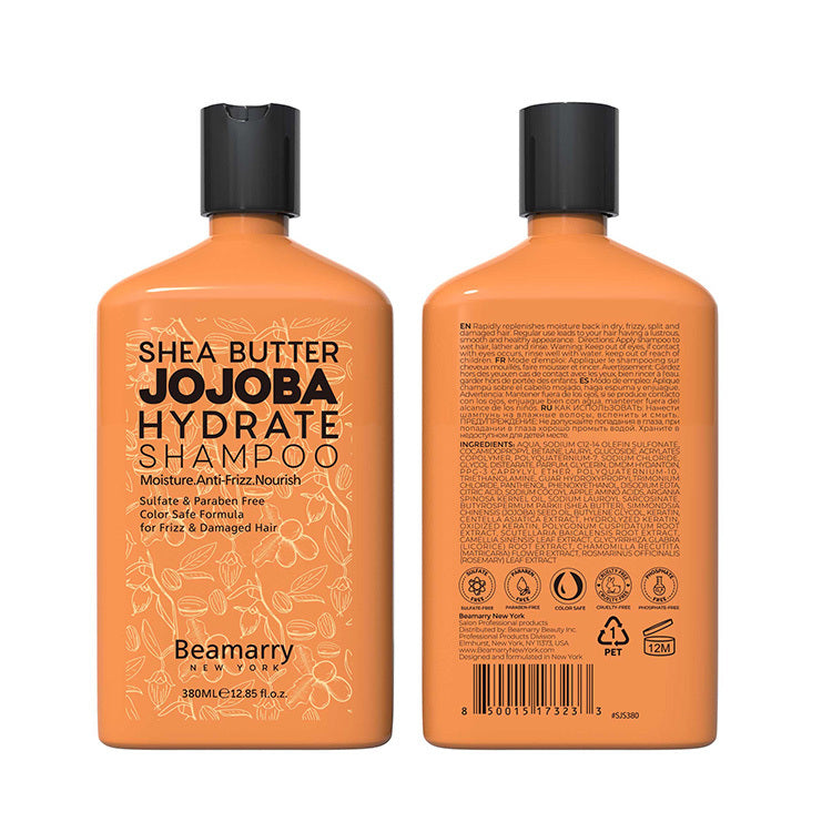 BEAMARRY SHEA BUTTER JOJOBA HYDRATE SHAMPOO 380ml BEAMARRY SHEA BUTTER JOJOBA HYDRATE SHAMPOO 380ml