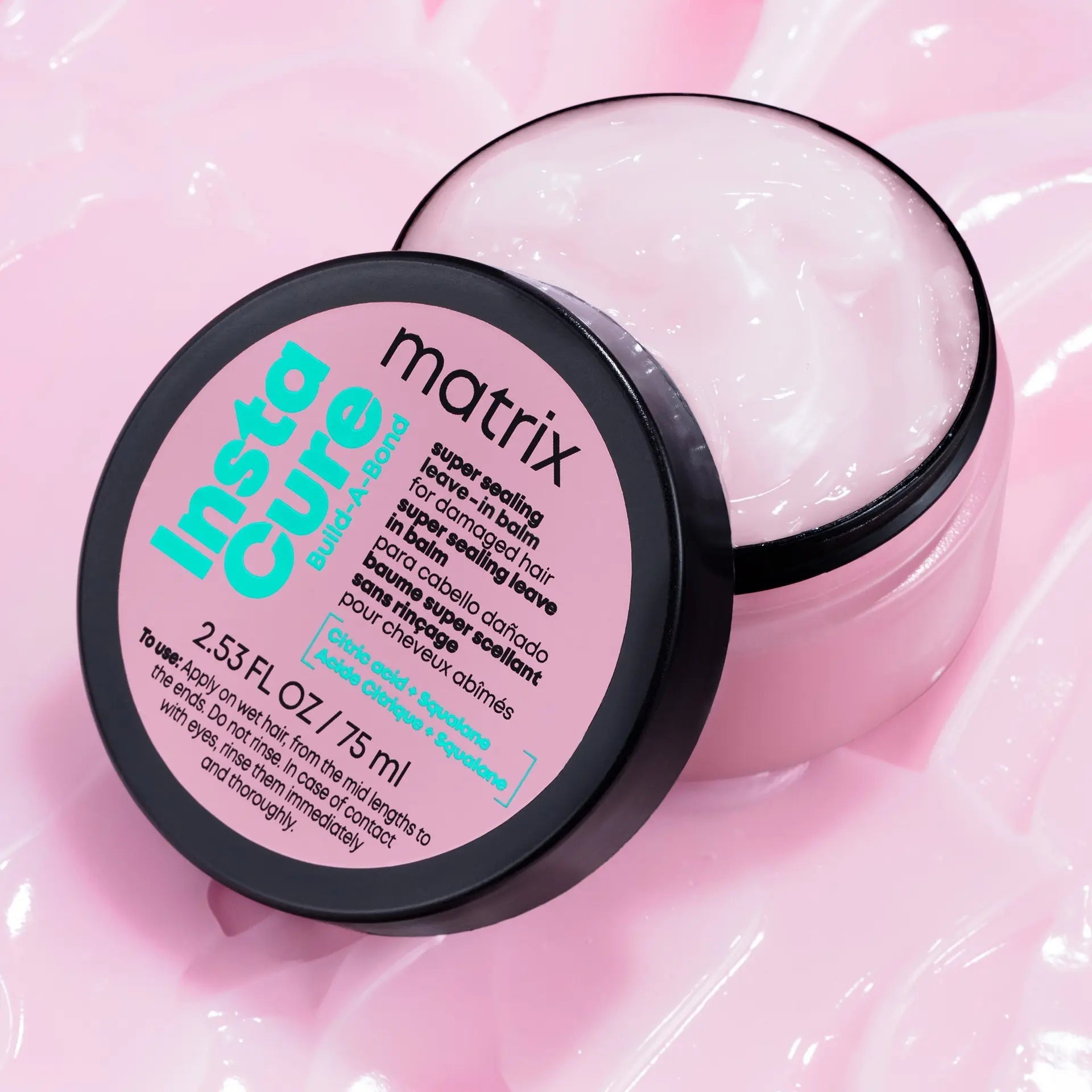 Matrix Total Results Instacure Build-A-Bond Super Sealing Leave-In Balm 75ml Matrix Total Results Instacure Build-A-Bond Super Sealing Leave-In Balm 75ml