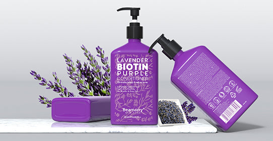 BEAMARRY LAVENDER BIOTIN PURPLE CONDITIONER 380ml BEAMARRY LAVENDER BIOTIN PURPLE CONDITIONER 380ml