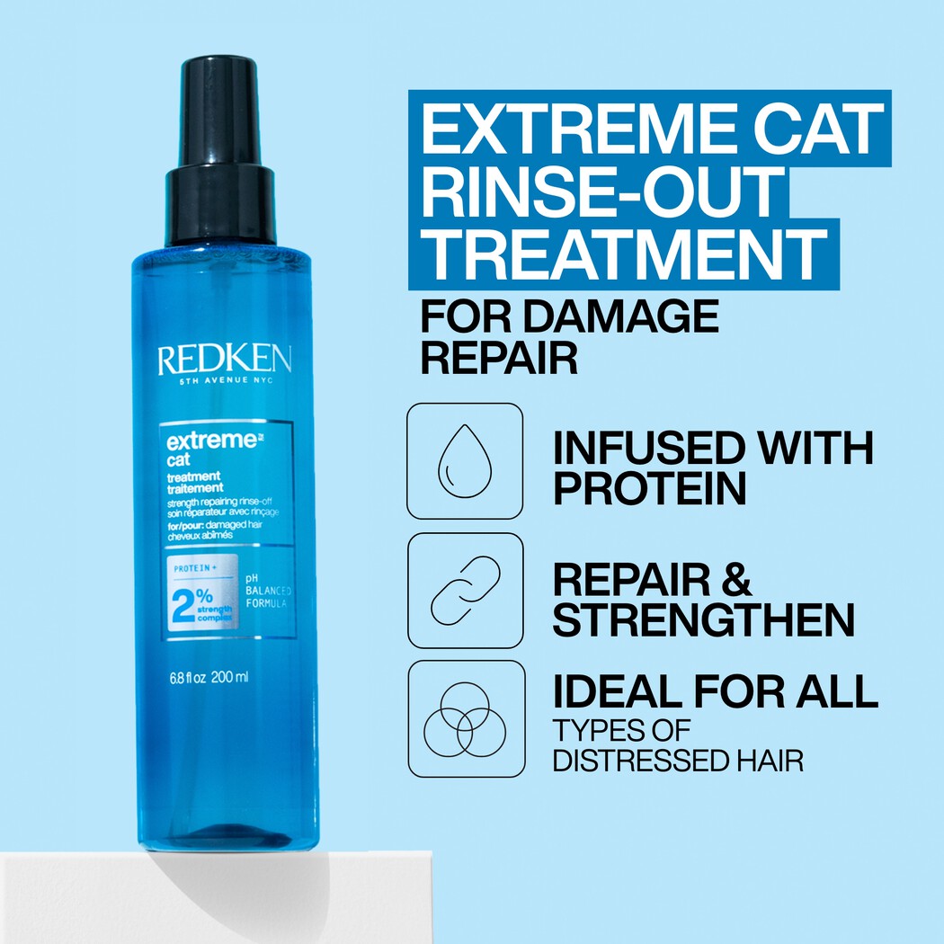 Redken Extreme Cat Protein Reconstructing Hair Treatment Spray Redken Extreme Cat Protein Reconstructing Hair Treatment Spray