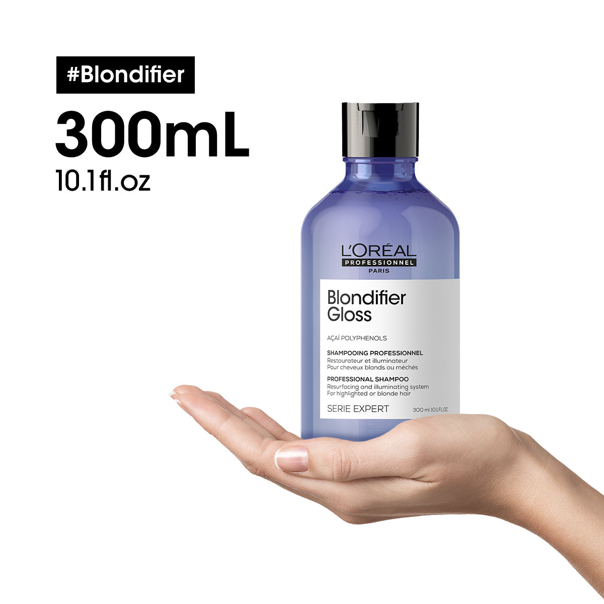 LOREAL Blondifier Gloss Shampoo 300ml LOREAL Blondifier Gloss Shampoo 300ml