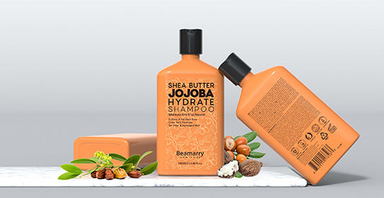 BEAMARRY SHEA BUTTER JOJOBA HYDRATE SHAMPOO 380ml BEAMARRY SHEA BUTTER JOJOBA HYDRATE SHAMPOO 380ml