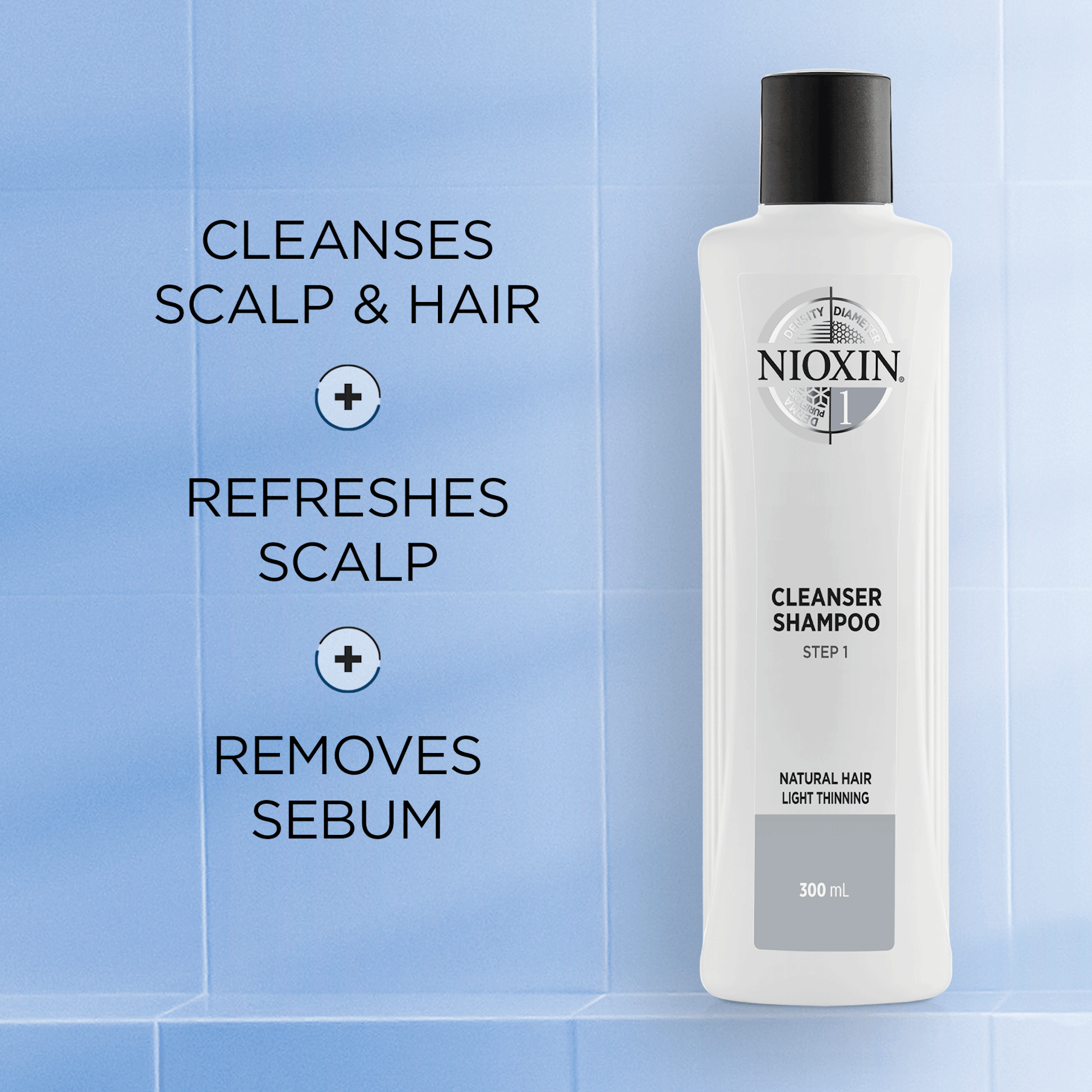 Nioxin System 1 Cleanser Shampoo and Scalp Therapy Revitalising Conditioner 1000ml Bundle Nioxin System 1 Cleanser Shampoo and Scalp Therapy Revitalising Conditioner 1000ml Bundle