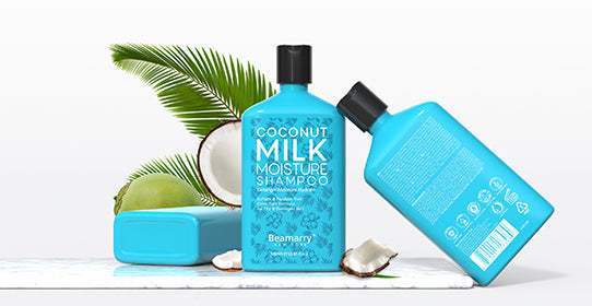 BEAMARRY COCONUT MILK MOISTURE SHAMPOO 380ml BEAMARRY COCONUT MILK MOISTURE SHAMPOO 380ml
