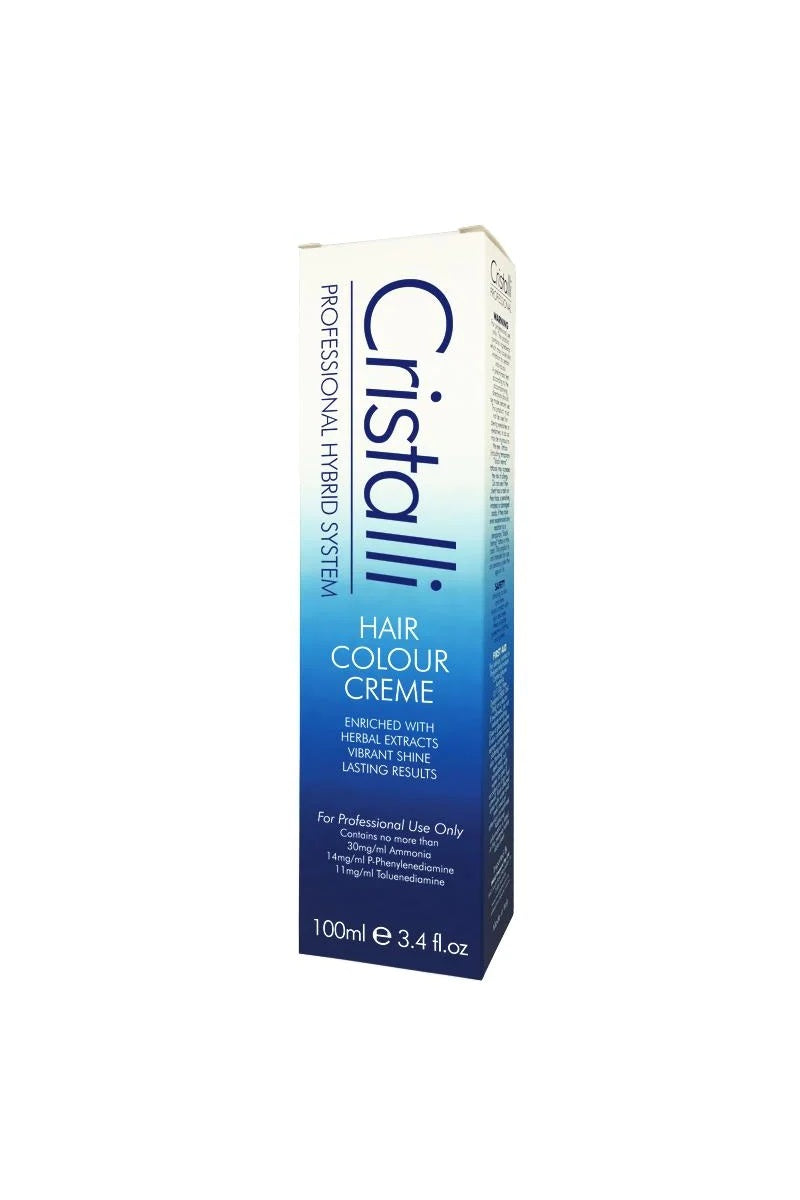 Cristalli Permanent Hair Colour Cream 100gm Cristalli Permanent Hair Colour Cream 100gm