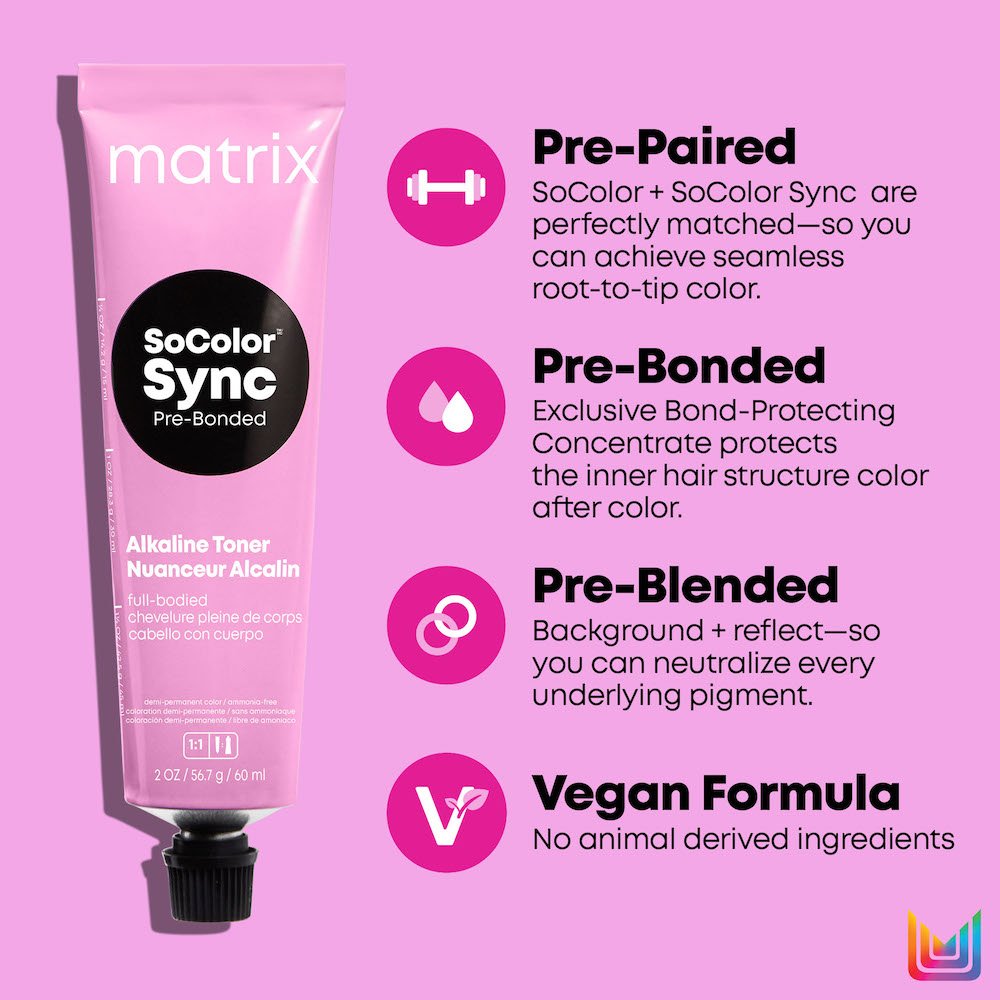 Matrix SoColor Sync Ammonia-Free Demi-Permanent Hair Color Matrix SoColor Sync Ammonia-Free Demi-Permanent Hair Color