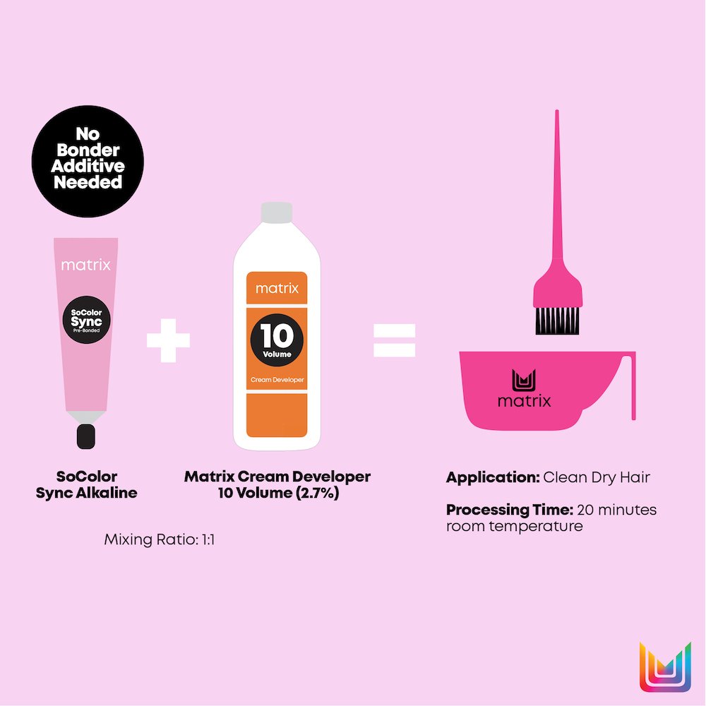 Matrix SoColor Sync Ammonia-Free Demi-Permanent Hair Color Matrix SoColor Sync Ammonia-Free Demi-Permanent Hair Color