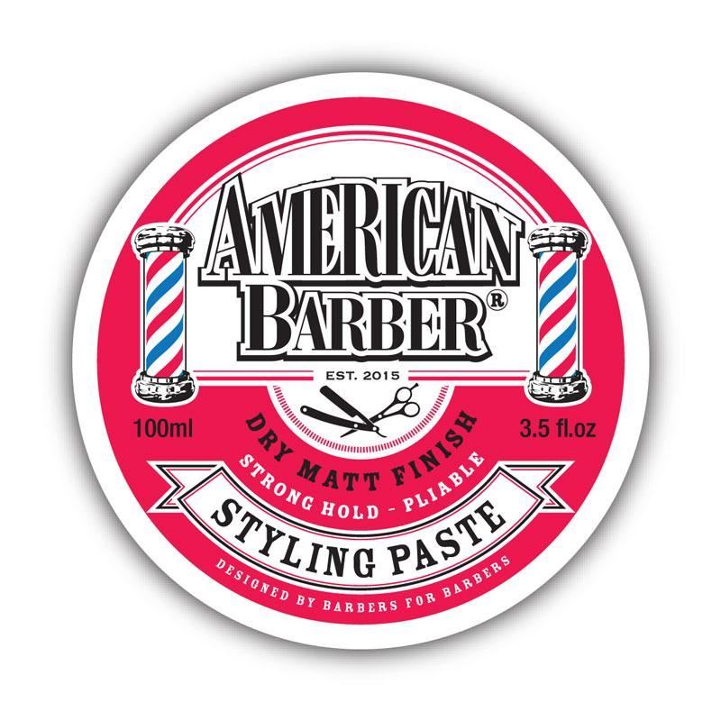 American Barber Styling Paste 100ml American Barber Styling Paste 100ml