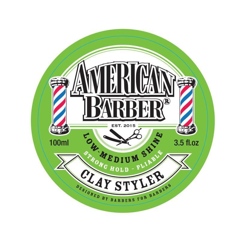 American Barber Clay Styler 100ml American Barber Clay Styler 100ml