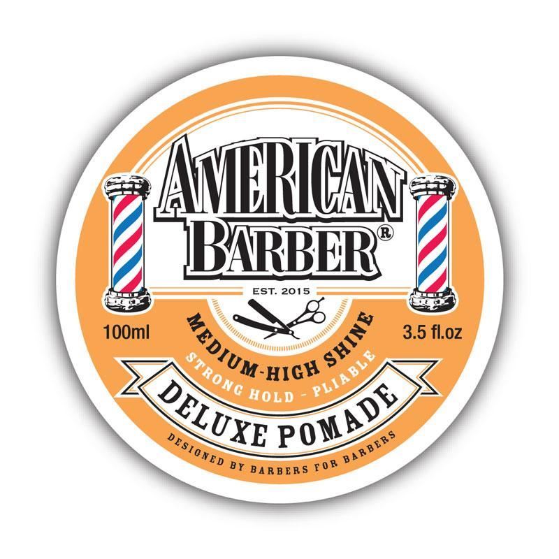 American Barber Deluxe Pomade 100ml American Barber Deluxe Pomade 100ml