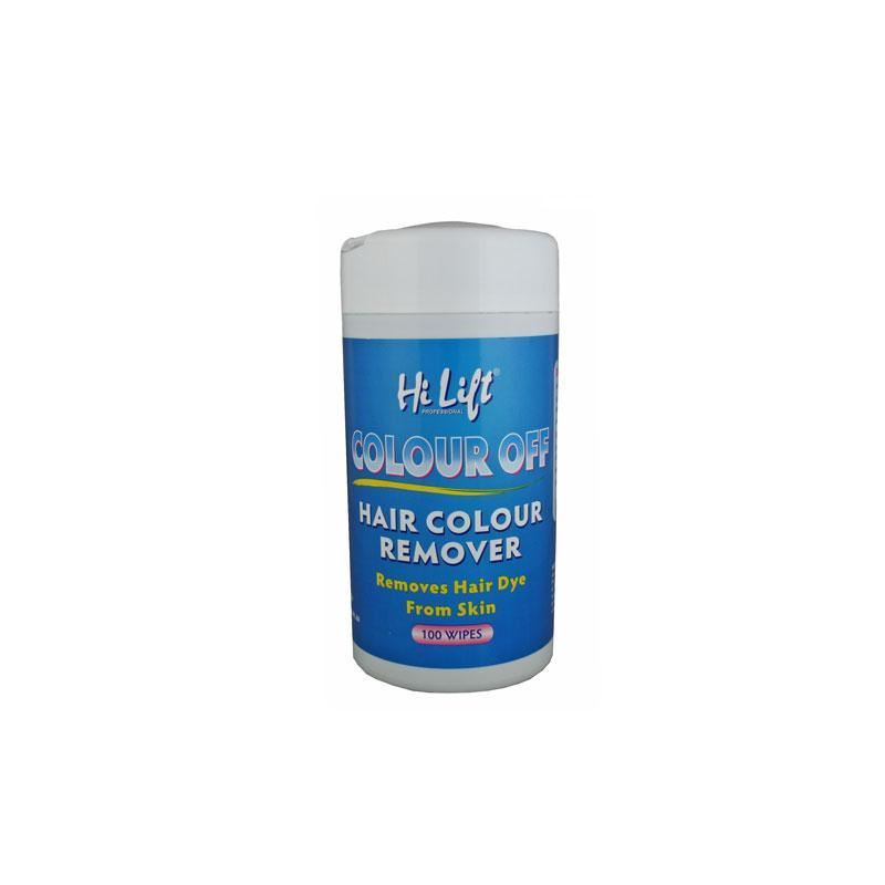 Hi-Lift Colour Off Wipes - Tub (100 Wipes per Tub) Hi-Lift Colour Off Wipes - Tub (100 Wipes per Tub)