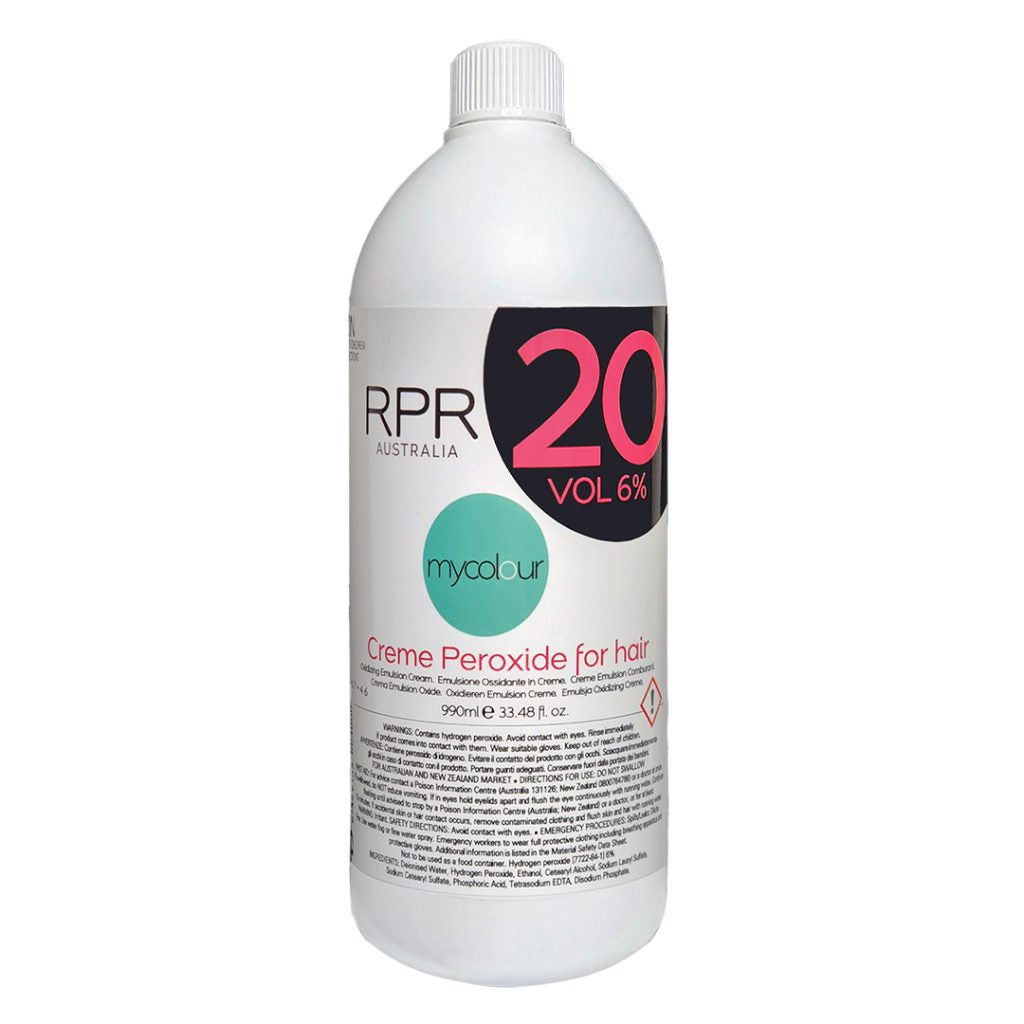 RPR My colour Peroxide – ASSORTED STRENGTHS