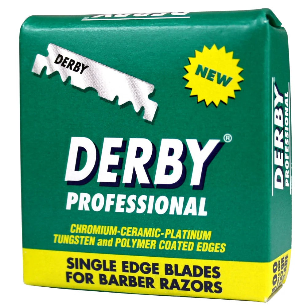 Derby Pro Single Edge Razor Blades 100pcs Per Box