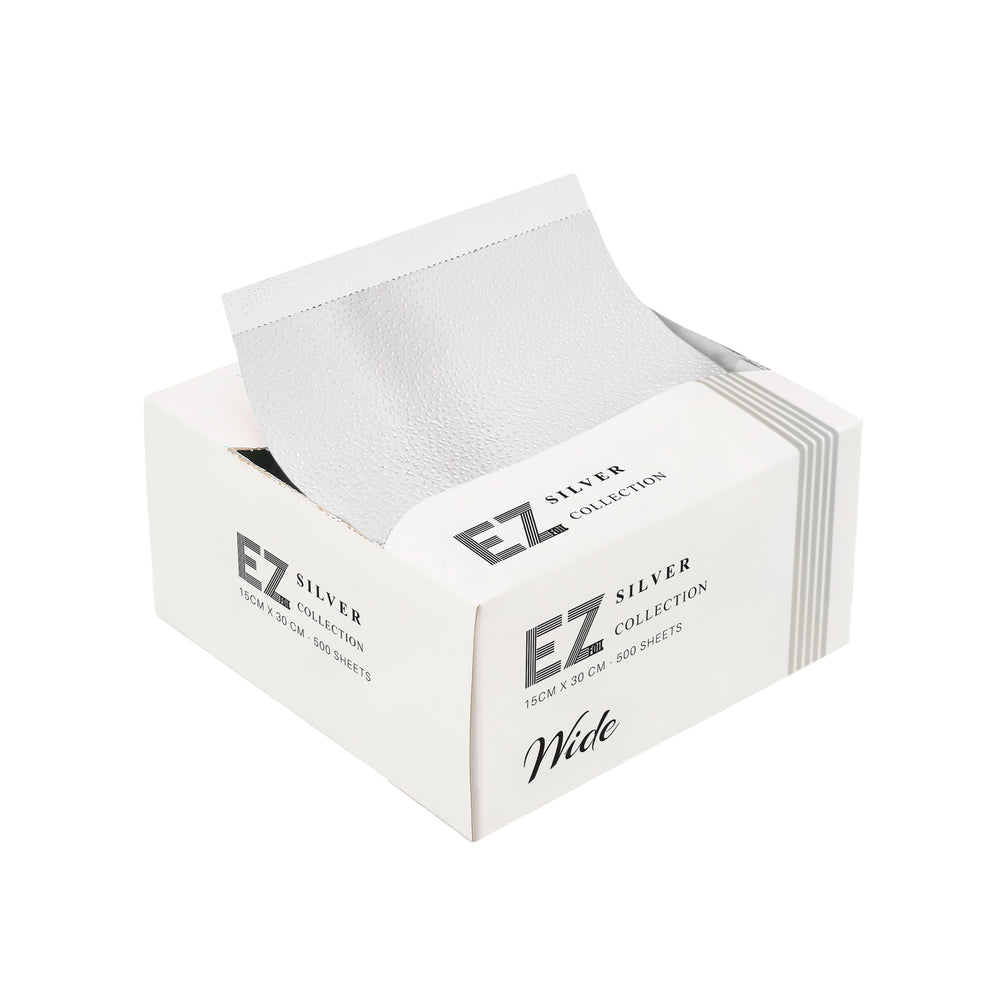Silver Wide - Popup (500 sheets - 15cm x 30cm)
