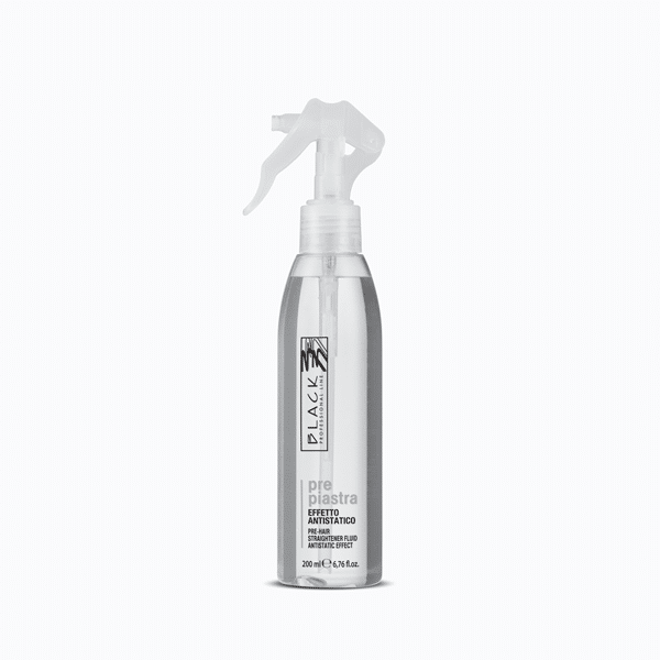 Black Professional Heat Protectant Spray - Made in Italy