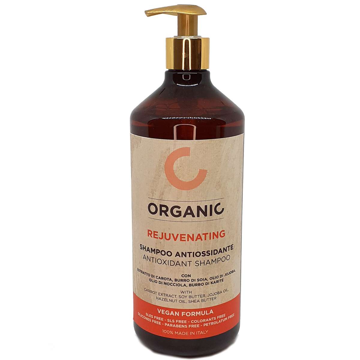 ORGANIC REJUVENATING – Antioxidant Shampoo 1L