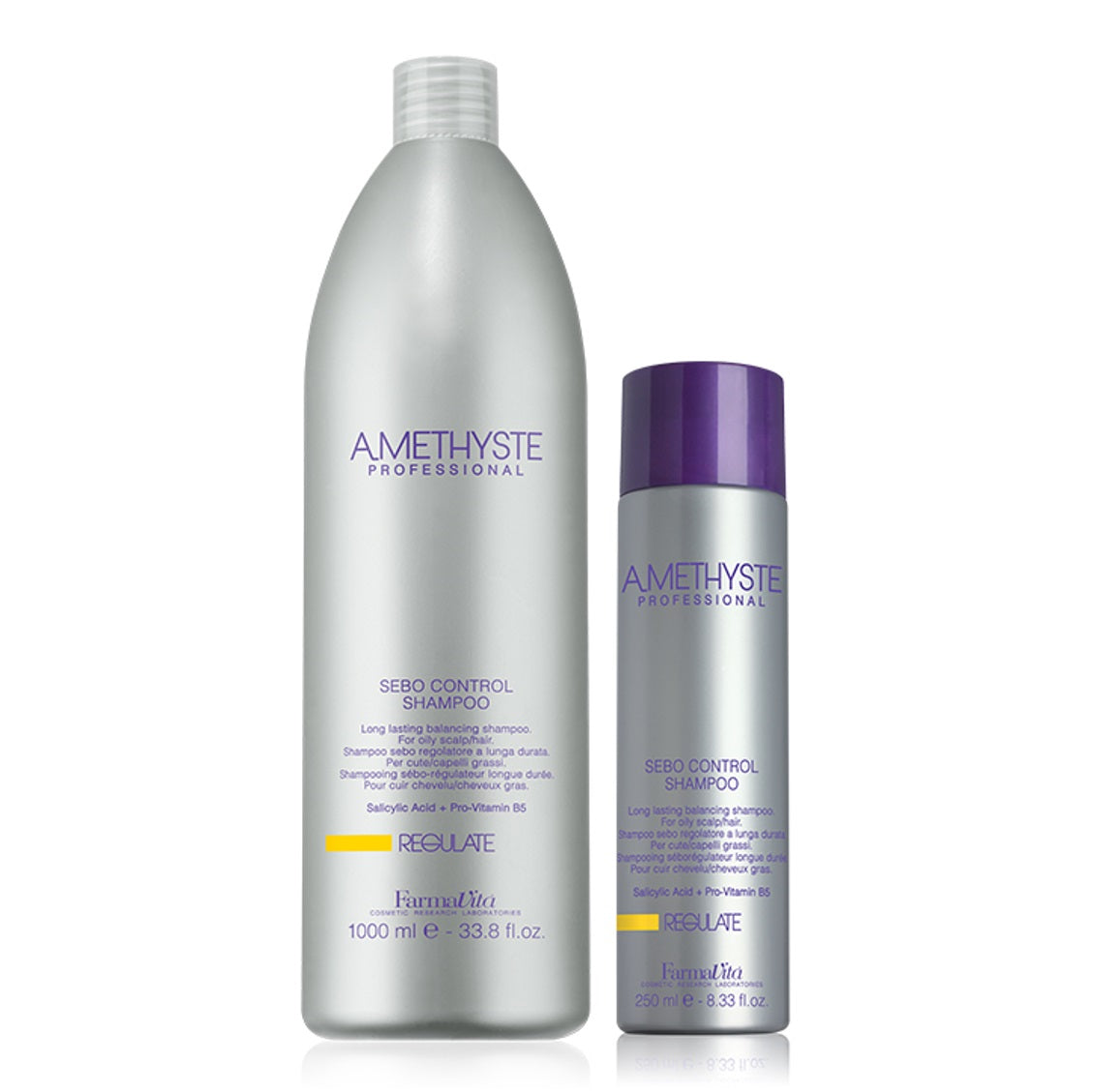 Farmavita Amethyste Regulate Shampoo - ASSORTED SIZES