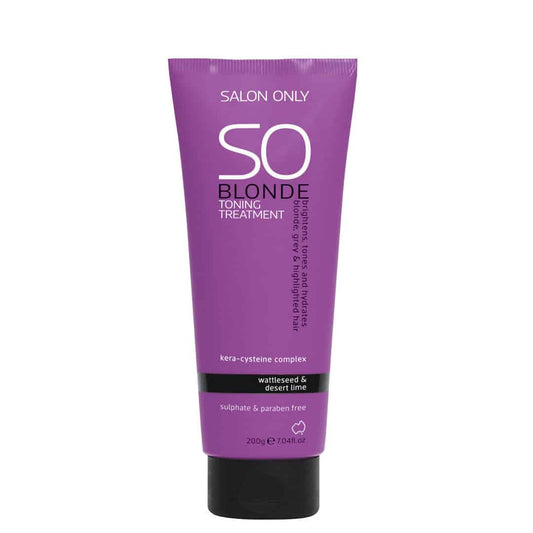 SALON ONLY SO BLONDE TONING TREATMENT 200GMS