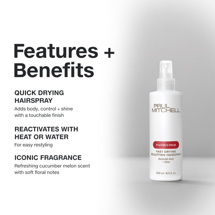 Paul Mitchell Fast Drying Sculpting Hairspray 250ml