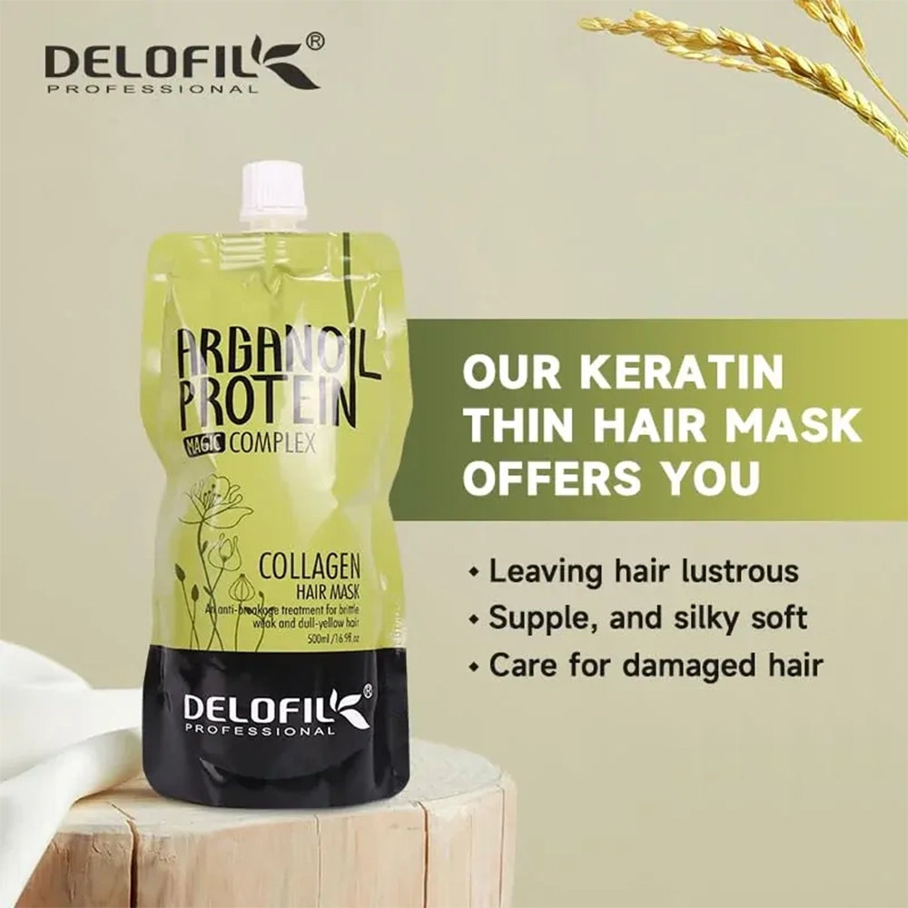 DELOFIL PROFESSIONAL Collagen Hair Mask 500ml