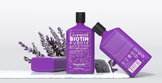 BEAMARRY LAVENDER BIOTIN PURPLE SHAMPOO 380ml