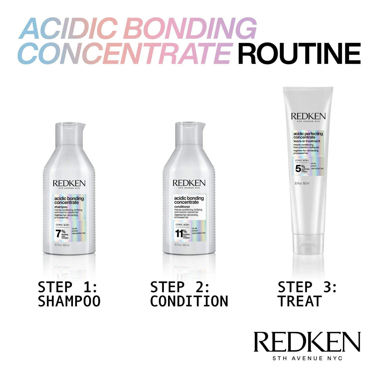 REDKEN ACIDIC BONDING CONCENTRATE CONDITIONER - ASSORTED SIZES