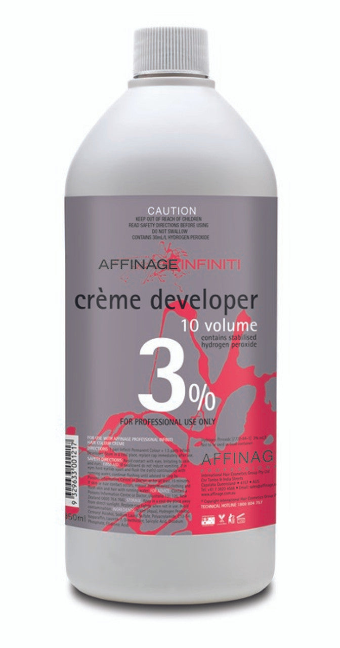 Affinage Infiniti Peroxide 950ml - ASSORTED STRENGTHS