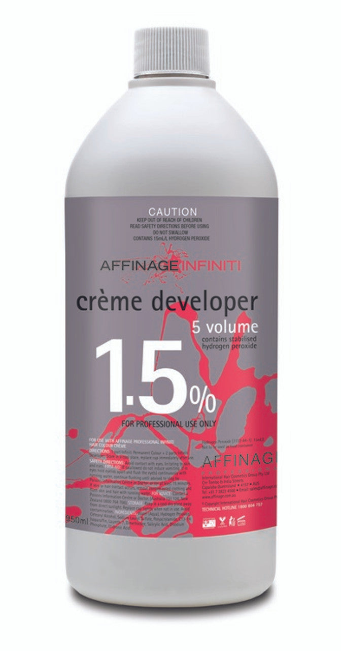 Affinage Infiniti Peroxide 950ml - ASSORTED STRENGTHS