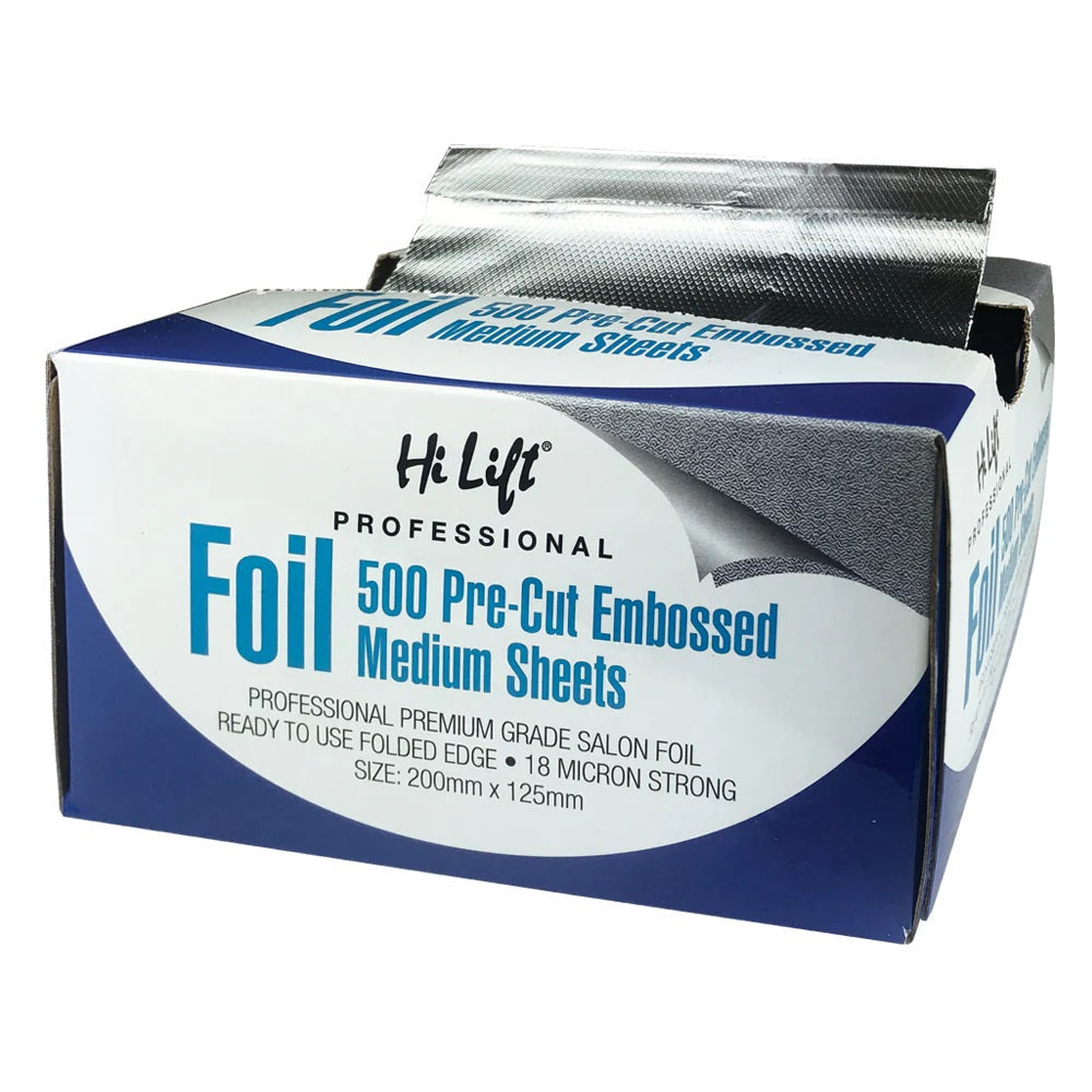 Hi Lift POP UP Foil 500 Folded Sheets - Medium - 18 Micron Silver