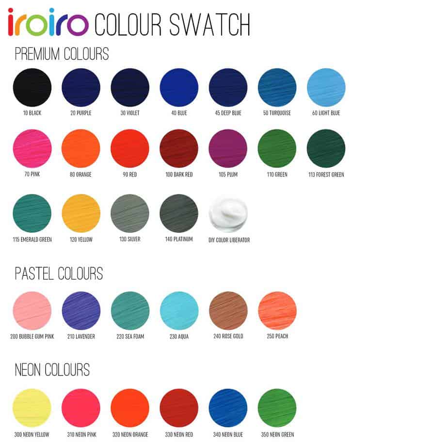 Iroiro Color Premium Natural Semi Permanent Hair Colour 118ml