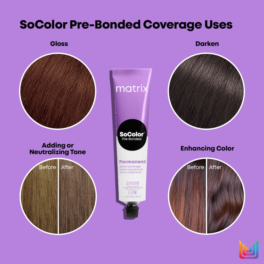 Matrix SoColor Permanent Cream Hair Color 3 oz.