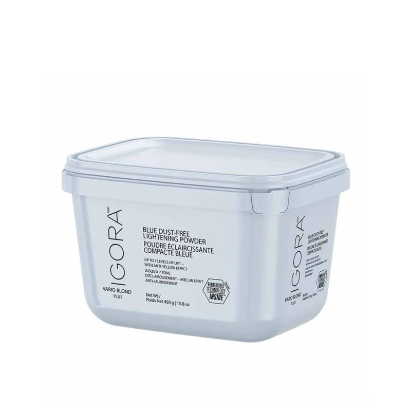 SCHWARZKOPF – IGORA VARIO BLOND PLUS BLUE DUST FREE POWDER LIGHTENER 450G