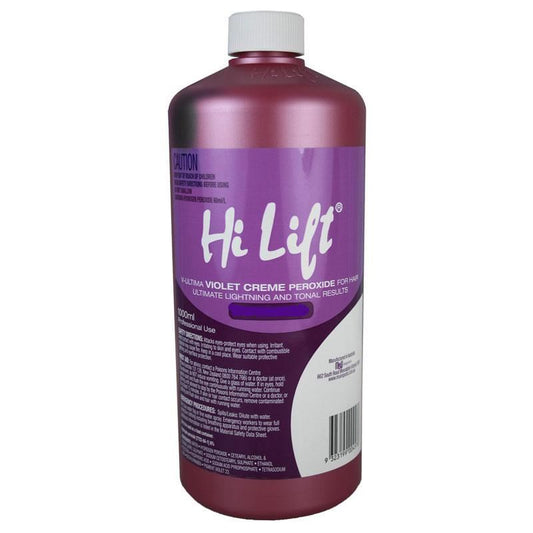 Hi Lift Peroxide Violet 1 Litre - ASSORTED STRENGTHS