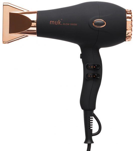 MUK BLOW 3900-IR HAIR DRYER - BLACK ONLY - INTERNET SPECIAL